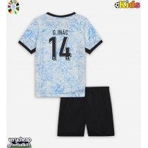 Portugal Goncalo Inacio #14 Replica Away Minikit Euro 2024 Short Sleeve (+ pants)